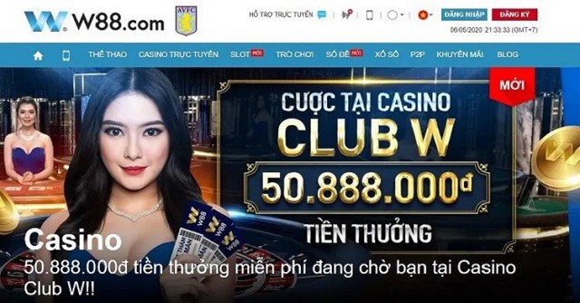 W88 - Sự lựa chọn hàng đầu cho người chơi cá cược