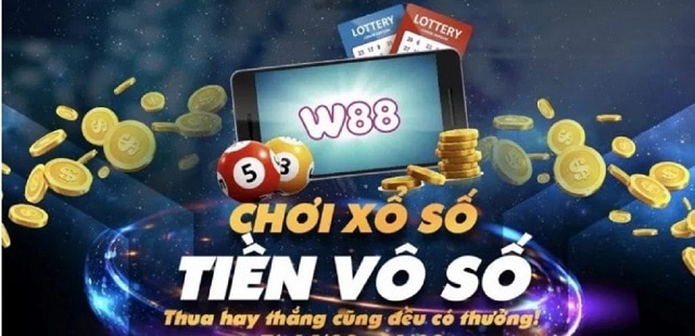 Chơi xổ số trực tuyến tại W88